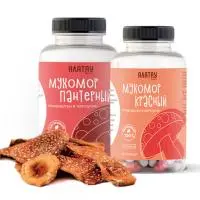 КОМБО из 3 видов мухоморов: микродозинг красный и пантерный, в вакуме красный сушенный