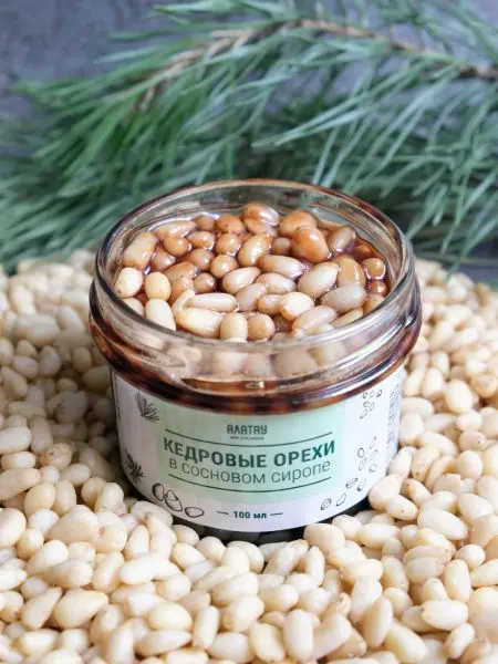 Кедровый орех в Сосновом сиропе, 100 мл