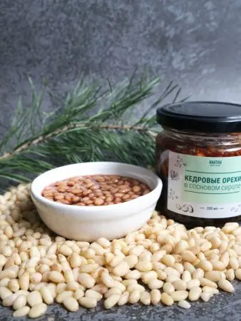 Кедровый орех в Сосновом сиропе, 200 мл