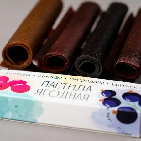 Пастила ягодная ассорти (без сахара) 180 г