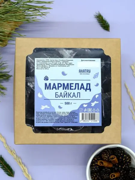Мармелад сосновый "Байкал", 500 г