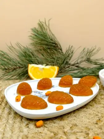 Мармелад фруктовый Апельсиновый, 250 гр