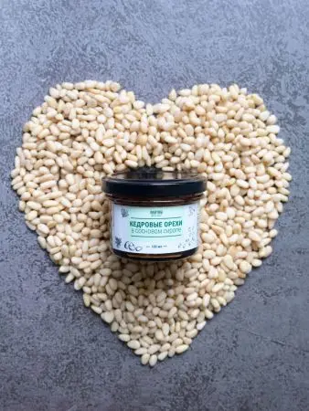 Кедровый орех в Сосновом сиропе, 100 мл