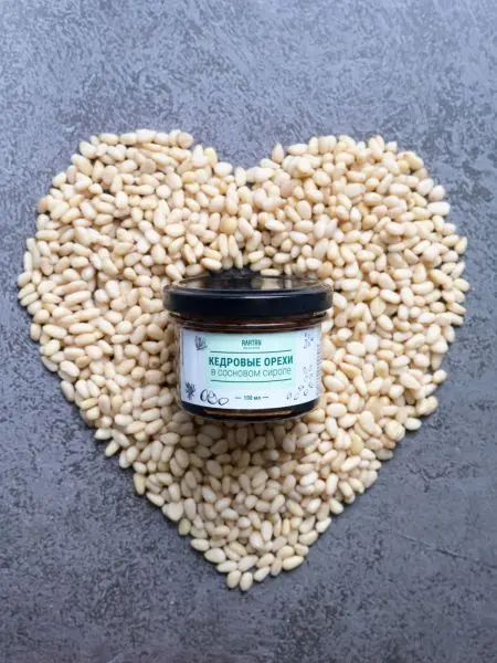 Кедровый орех в Сосновом сиропе, 100 мл