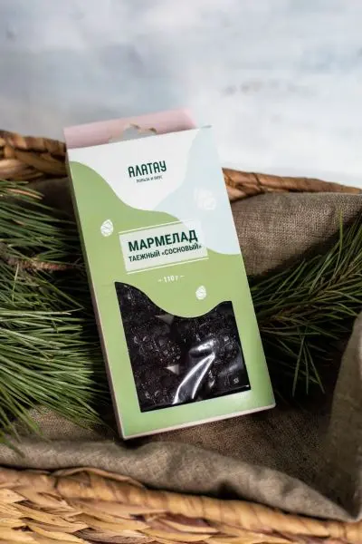 Мармелад сосновый "Таежный", 110 г