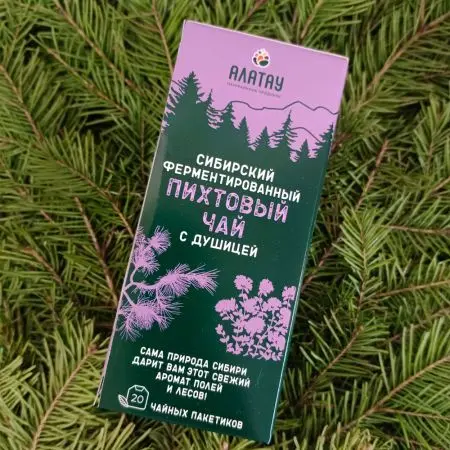 Чай пихтовый с душицей
