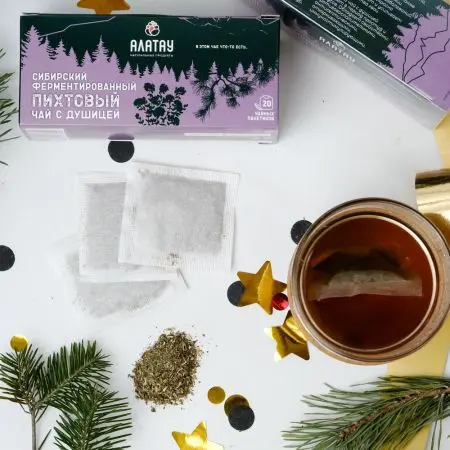 Чай пихтовый с душицей