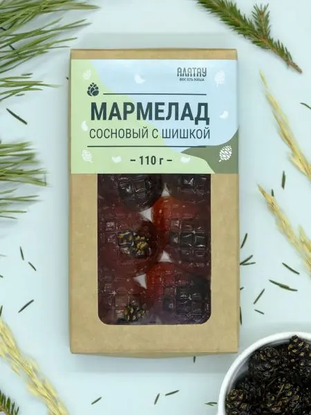 Мармелад с сосновой шишкой, 110 г