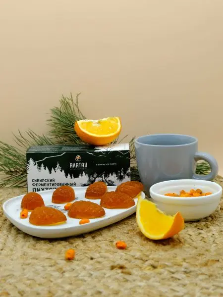 Мармелад фруктовый Апельсиновый, 250 гр