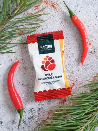 Цукаты сосновые Ассорти 4 вкуса, 600 г