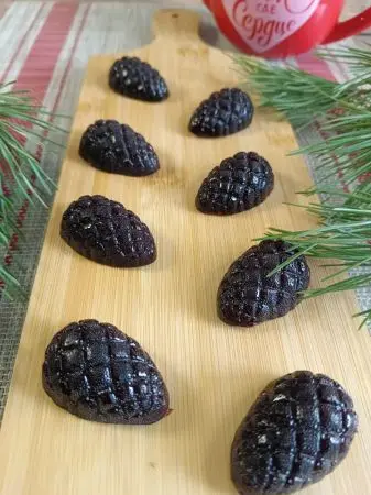 Мармелад ягодный Мятная смородина в крафтовой коробке, 110г