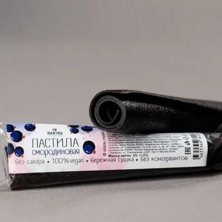 Пастила смородиновая (без сахара) 45 г