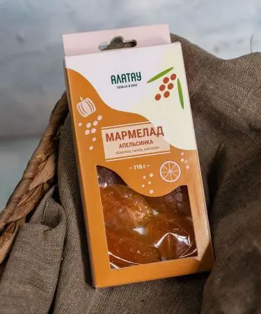 Мармелад фруктовый Апельсиновый, 110 г Мармелад фруктовый Апельсиновый, 110 г