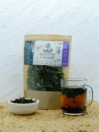 Чай Конопляный со смородиной крупнолистовой, 30 г