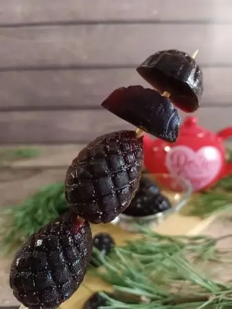 Мармелад ягодный Мятная смородина в крафтовой коробке, 110г