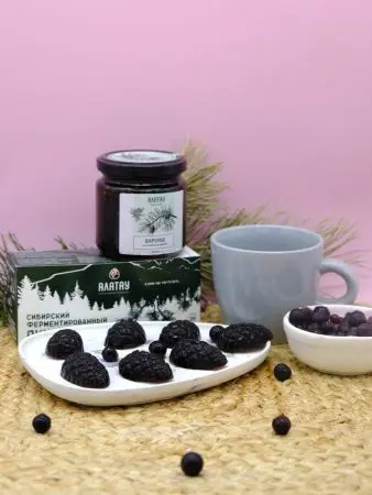 Мармелад ягодный Мятная смородина в крафтовой коробке, 110г