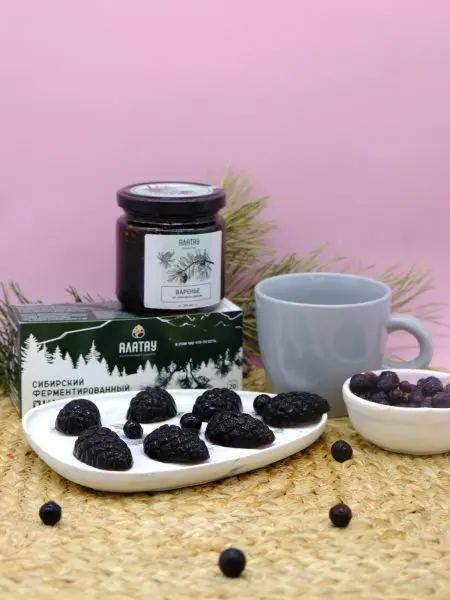 Мармелад ягодный Мятная смородина в крафтовой коробке, 110г